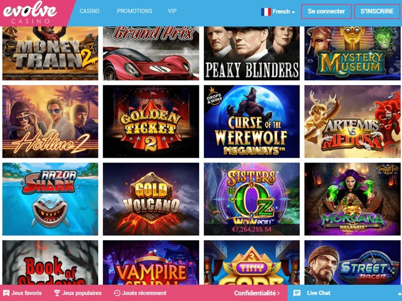 Explorez evolve casino francais Explorez evolve casino francais